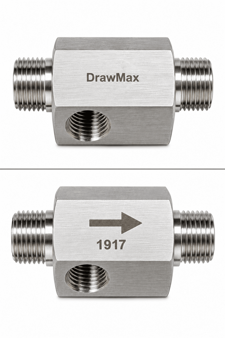 DrawMax High Draw Chemical Injector Body Only - Everything Downstreaming