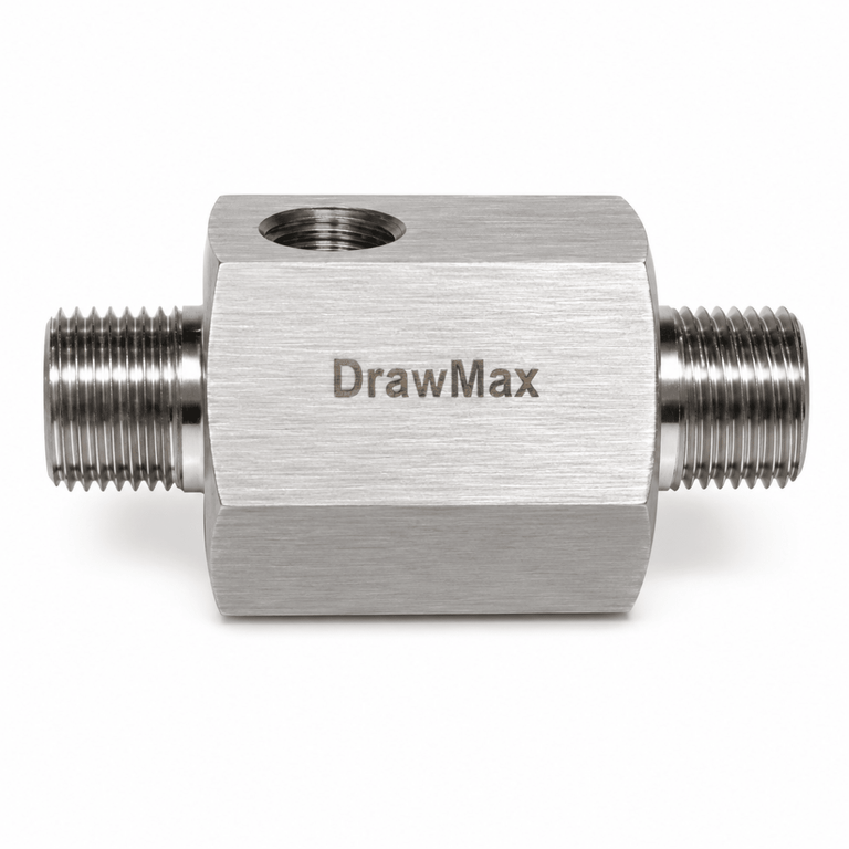 DrawMax High Draw Chemical Injector Body Only - Everything Downstreaming