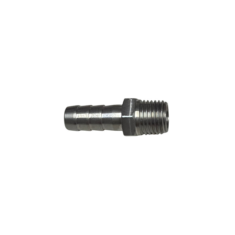 3/8" Stainless Hose Barb - Everything Downstreaming