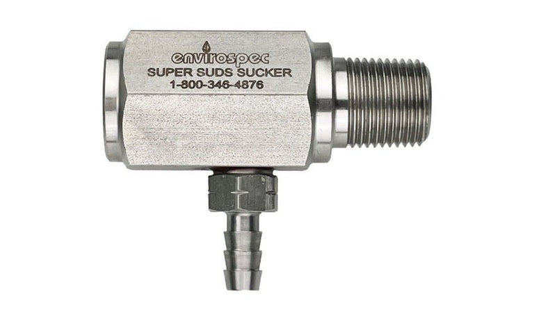 Stainless Steel Super Suds Sucker - Everything Downstreaming